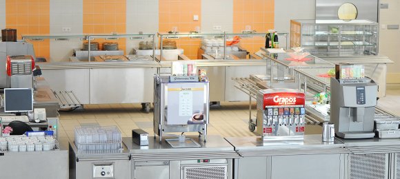 Speisenausgabe