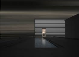 Bauhaus-Museum bei Nacht
