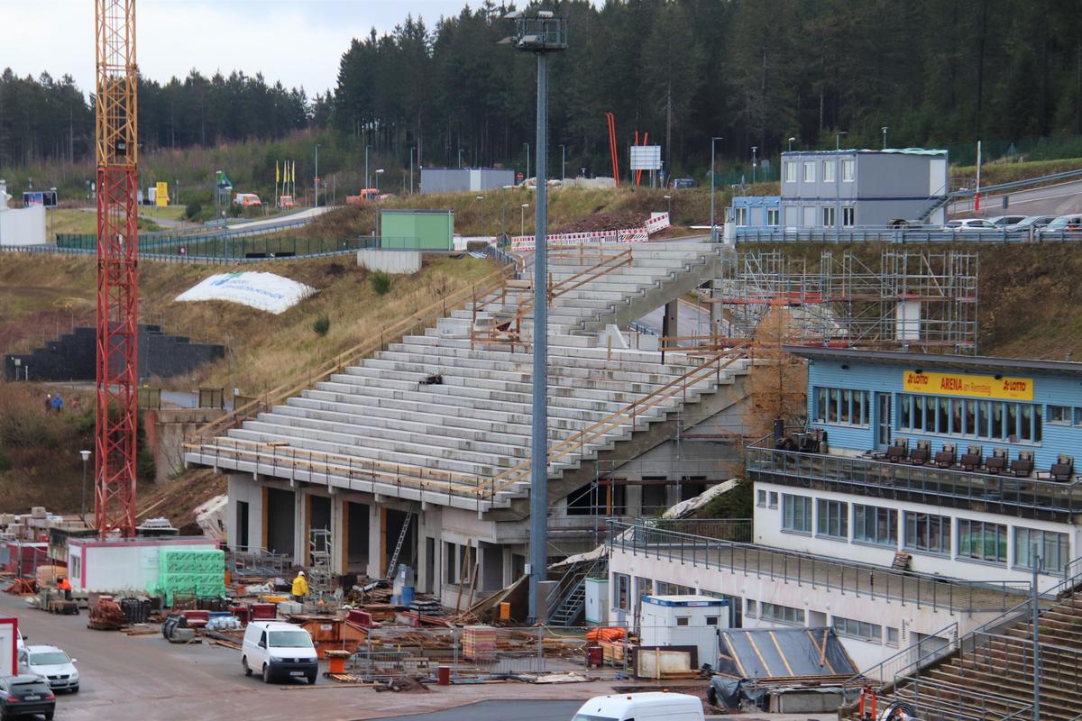 Tribünenanlage