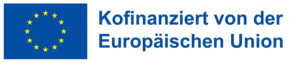 Europa Logo - Kofinanziert von der Europäischen Union