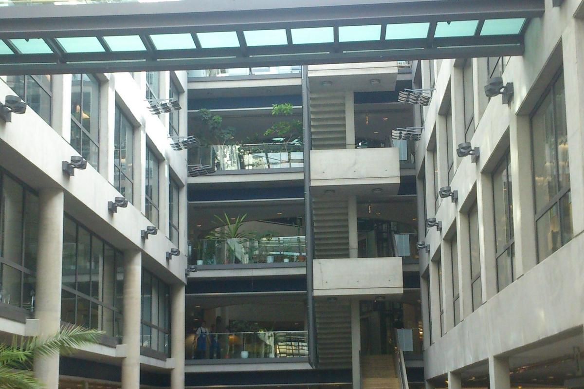 Atrium der Universitätsbibliothek