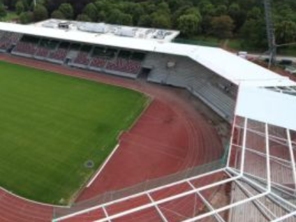 Multifunktionsarena von oben