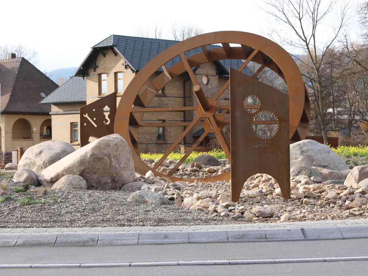 Gestaltung Kreisel 1, Ansicht am 12.11.2015