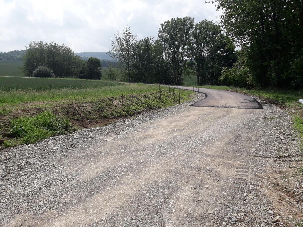 Bauzeitlicher Zustand Frostschutzschicht/ Asphalttragschicht