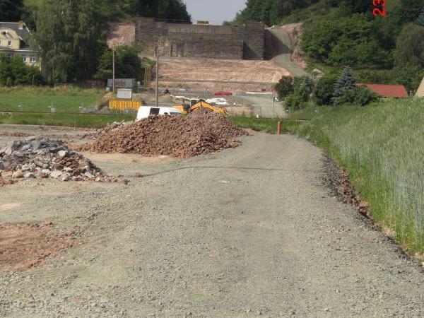 Grundsteinlegung der Ortsumgehung Wernshausen/Niederschmalkalden.